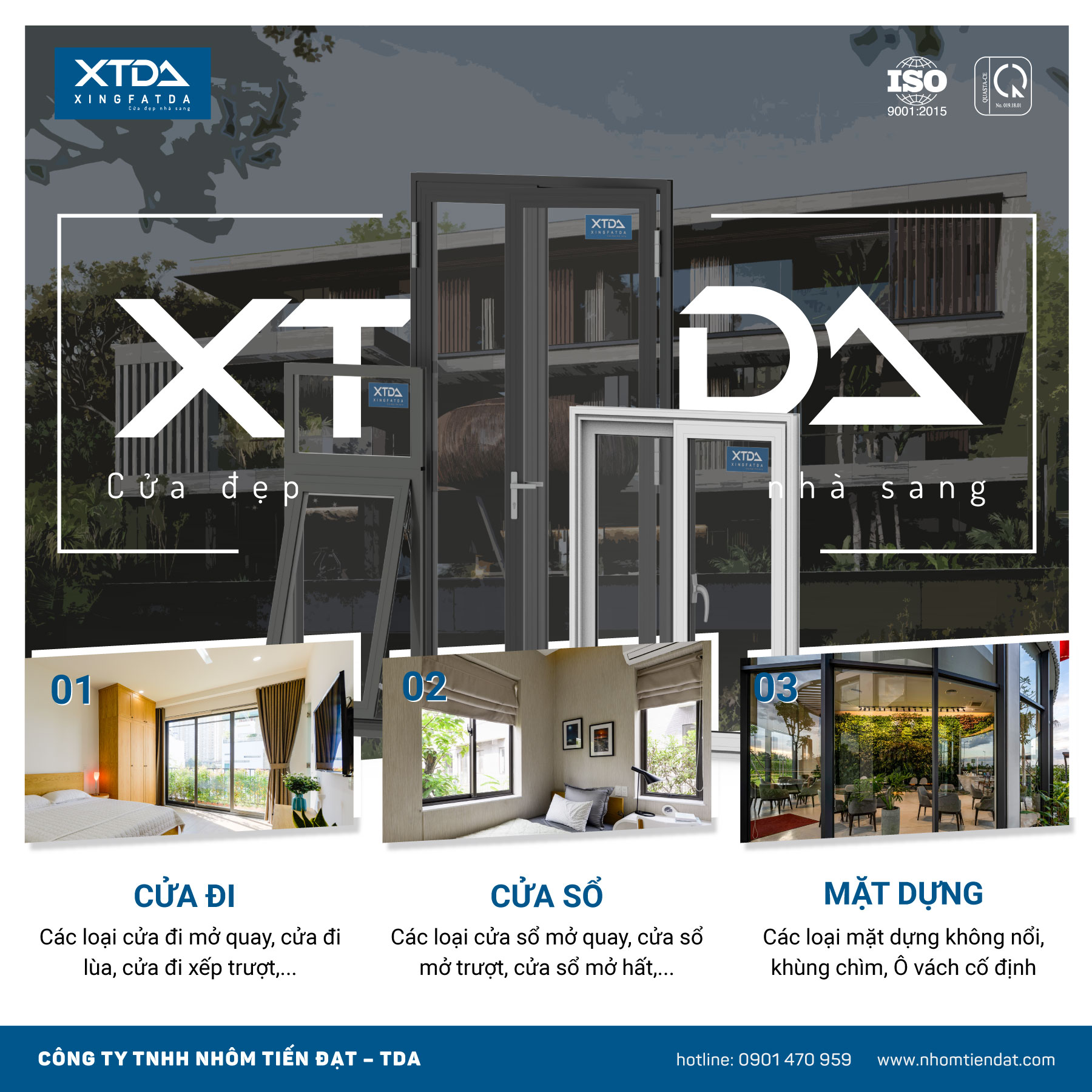 NHÔM THANH ĐỊNH HÌNH THƯƠNG HIỆU XTDA - SỰ LỰA CHỌN ĐÁNG TIN CẬY